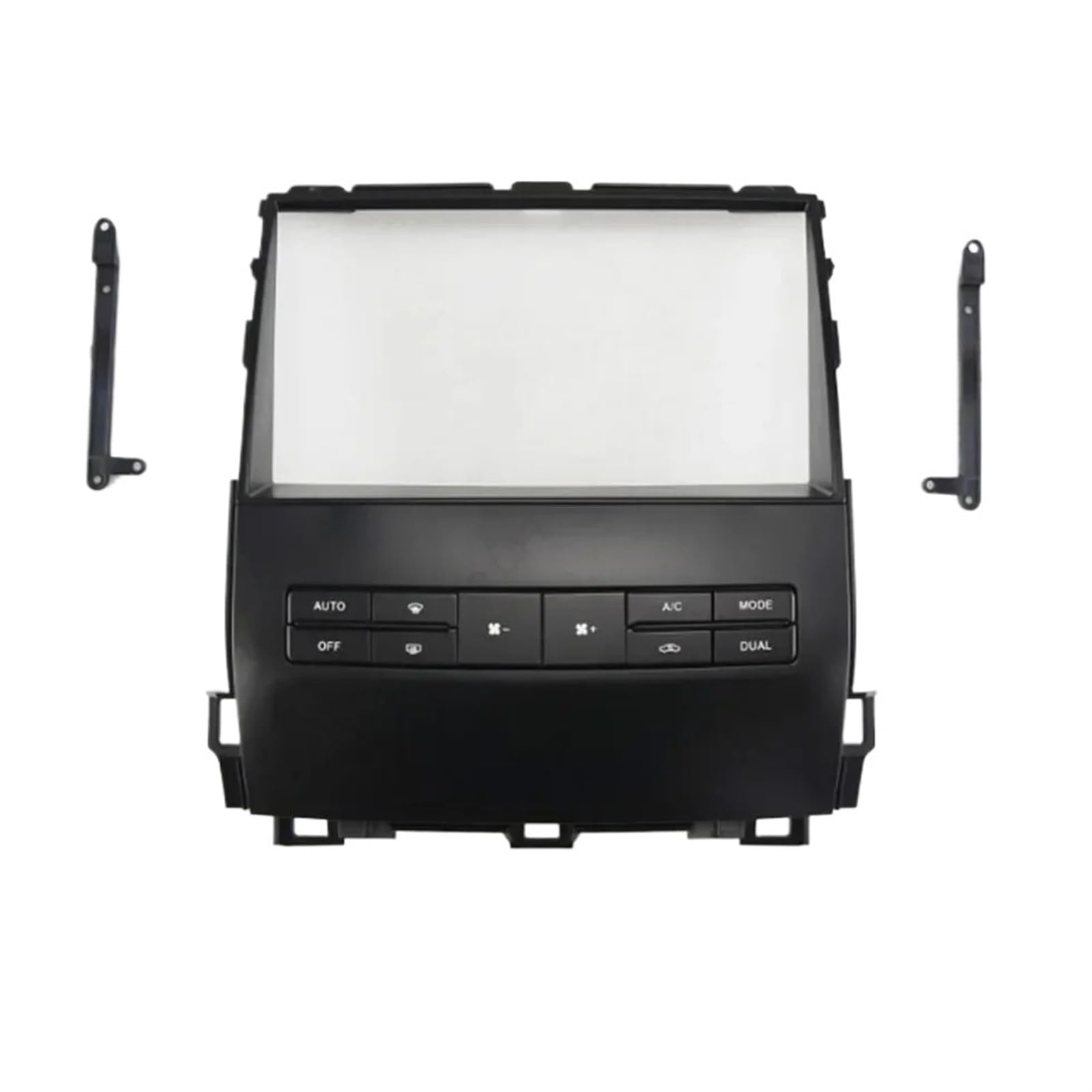 Auto Ersatz 9 Zoll Autoradio Rahmen Blende Kompatibel mit Prado LX470 2002-2009 Stereo Player Rahmen 2DIN Haupteinheit Armaturenbrett Installation Trim Auto Innenraum von HJLHUIDM