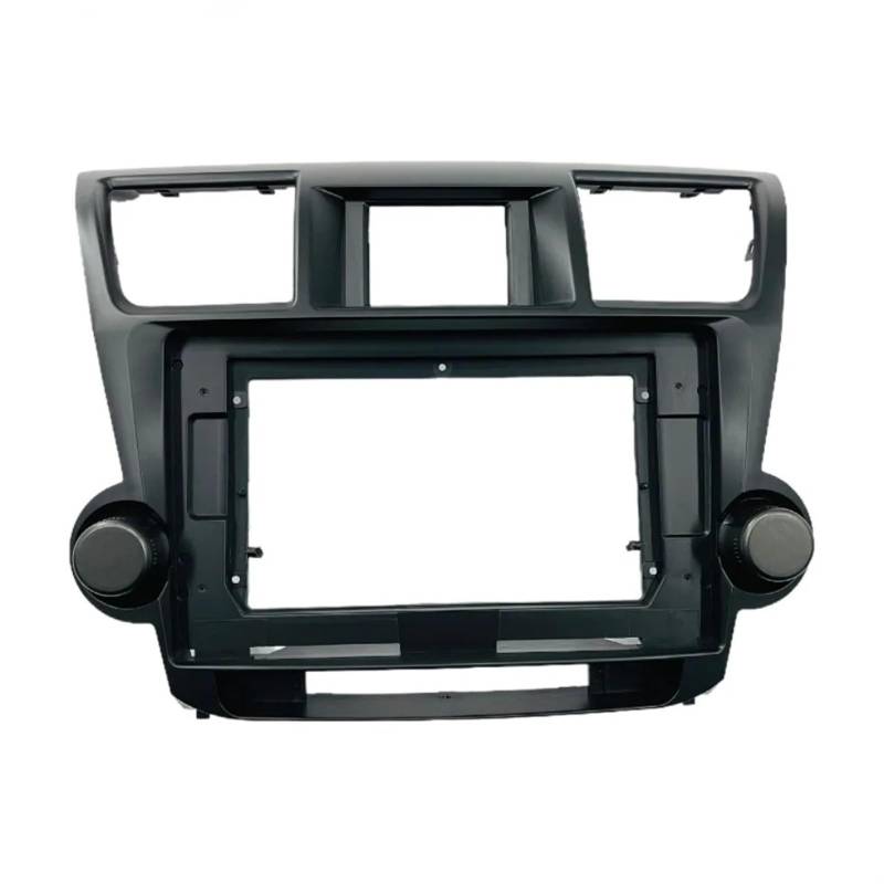 Auto Ersatz Android 2 DIN 10 Zoll Radio Navigation GPS Stereo Universal mit Kamera Kompatibel mit 2009-2014 Highilander Autoinnenraum von HJLHUIDM