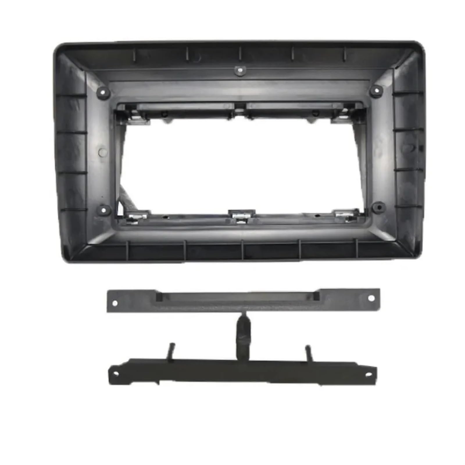 Auto-Ersatz kompatibel mit 2010 A4 (10,1 Zoll LHD) Autoradio Radioblenden Android MP5 Stereo-Player 2 DIN-Haupteinheit Panel Armaturenbrett Rahmen Installation Verkleidung Auto Innenraum von HJLHUIDM