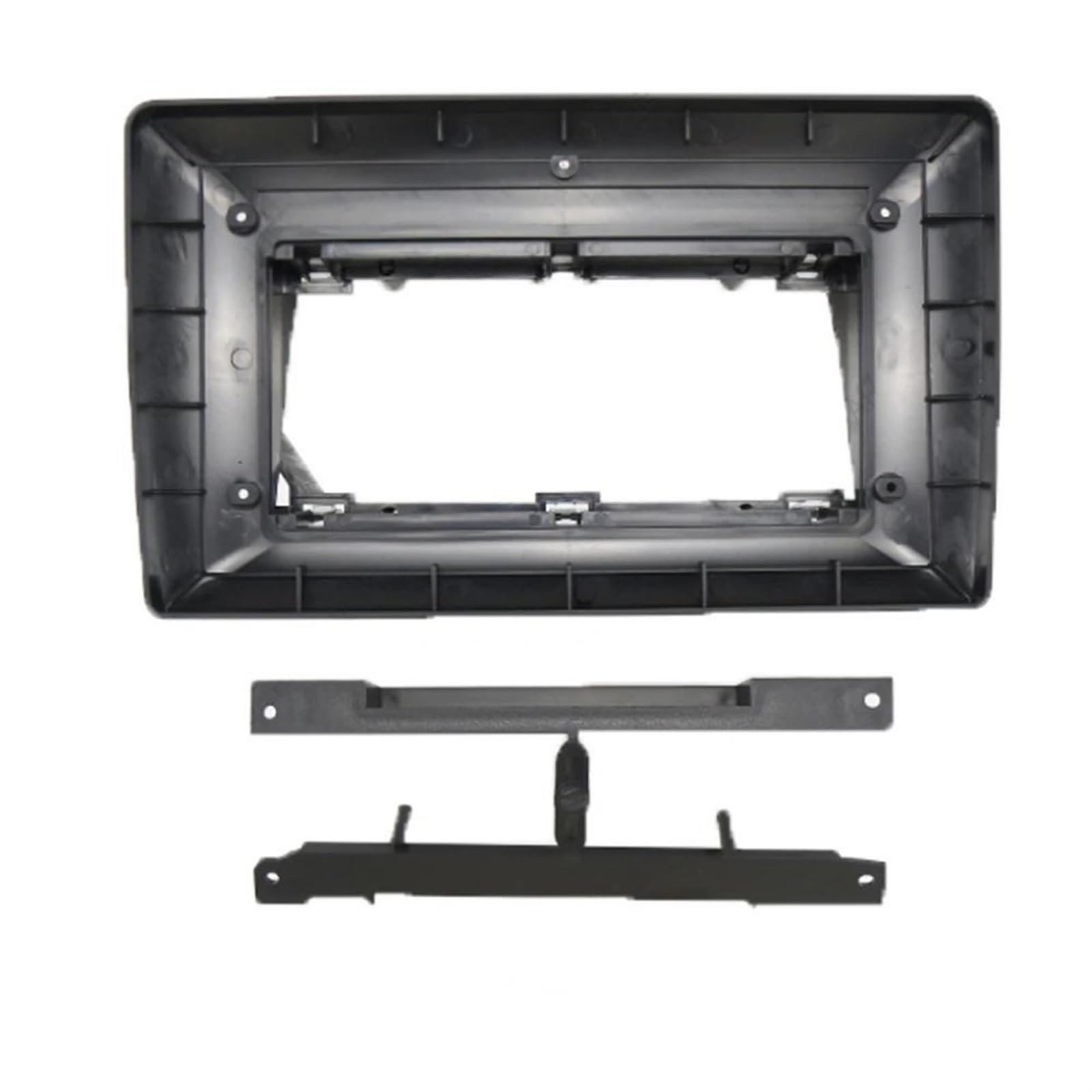 Auto-Ersatz kompatibel mit 2010 A4 (10,1 Zoll LHD) Autoradio Radioblenden Android MP5 Stereo-Player 2 DIN-Haupteinheit Panel Armaturenbrett Rahmen Installation Verkleidung Auto Innenraum von HJLHUIDM