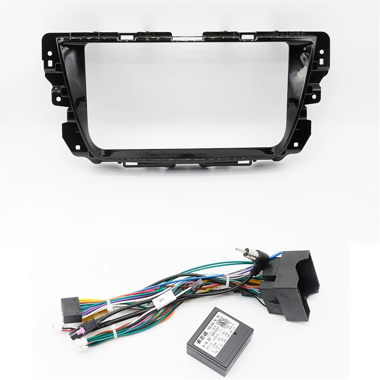 Auto-Ersatzteil, 22,9 cm (9 Zoll), Canbus-Box-Decoder, Android-Radio, Audio, Armaturenbrett-Set, kompatibel mit MG Gs Rover 2015–2017, Auto-Innenraum (2017 komplettes Set) von HJLHUIDM