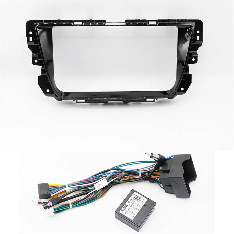 Auto-Ersatzteil, 22,9 cm (9 Zoll), Canbus-Box-Decoder, Android-Radio, Audio, Armaturenbrett-Set, kompatibel mit MG Gs Rover 2015–2017, Auto-Innenraum (2017 komplettes Set) von HJLHUIDM
