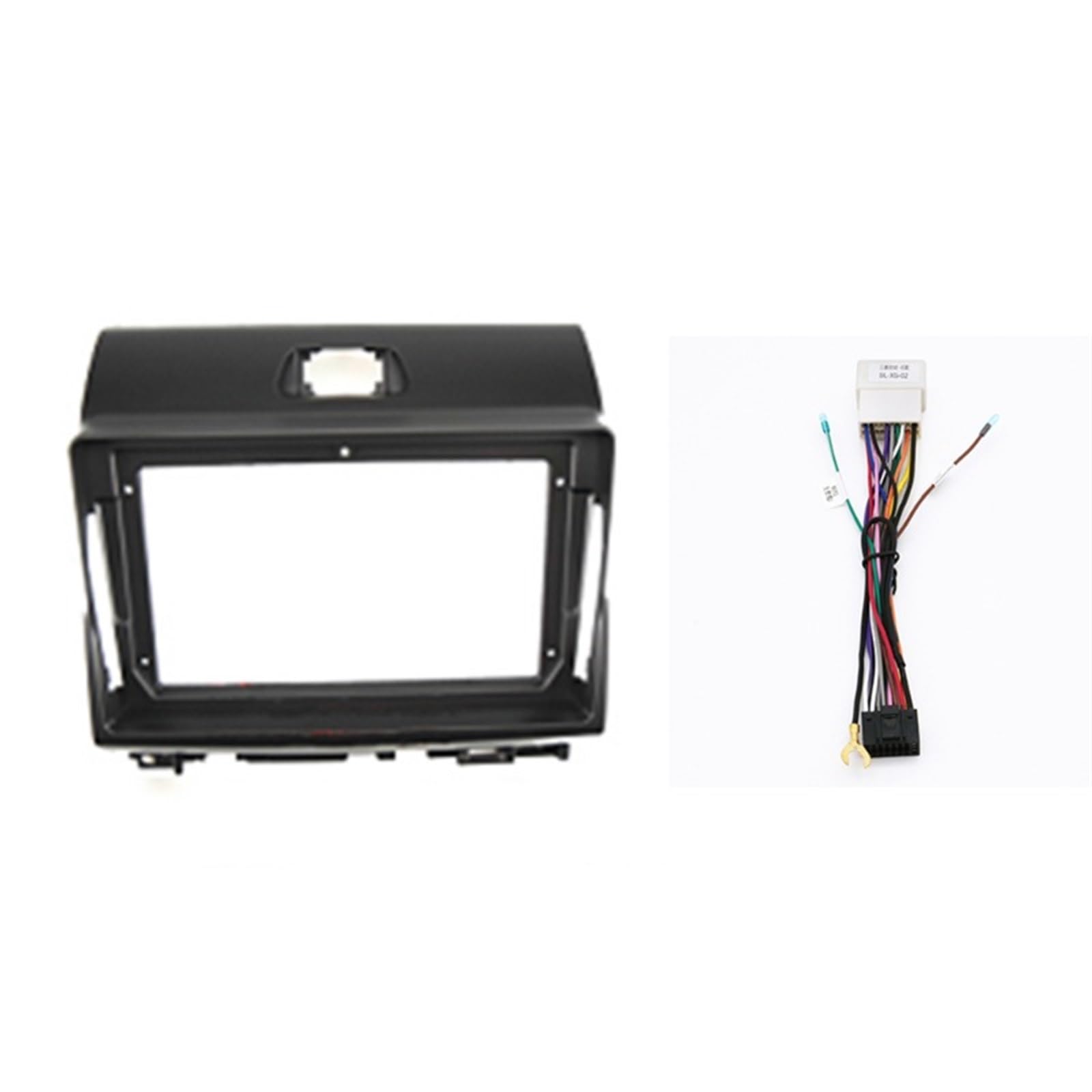 Autoradio-Armaturenbrett-Adapter, kompatibel mit KIA Ray 2011–2017, 22,9 cm (9 Zoll), Android Radio, Armaturenbrett-Set, Auto-Innenraum (Rahmenkabel) von HJLHUIDM