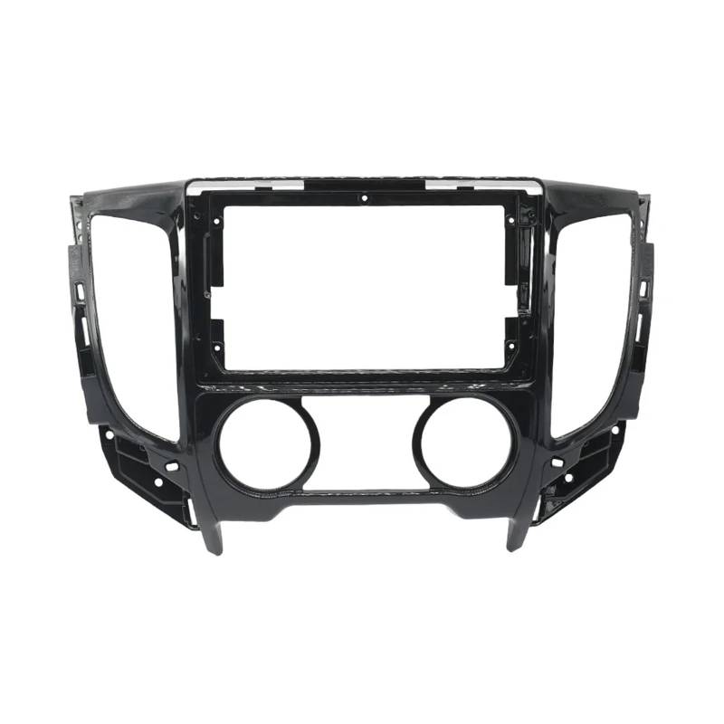 HJLHUIDM Auto Ersatz 22,9 cm Autorahmen Radioblende Adapter Kompatibel mit Mitsubishi Triton L200 2015-2019 Android Radio Audio Dash Fitting Panel Kit Car Interior(MT Frame) von HJLHUIDM