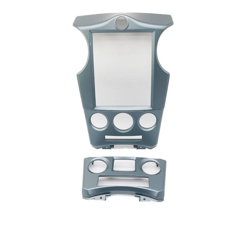 HJLHUIDM Auto Ersatz 9,7 Zoll 2 Din Autoradio Blenden Kompatibel mit KIA CARENS 2007-2011 Multimedia Rahmen Video Player Navigation DVD Panel Trim Auto Innenraum von HJLHUIDM