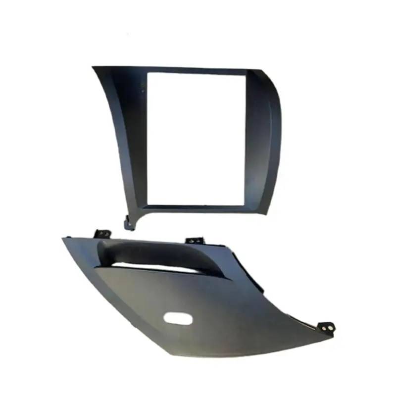 HJLHUIDM Auto Ersatz 9,7 Zoll 2 Din Autoradio Blenden Kompatibel mit KIA K3 2013 Multimedia Rahmen Video Player Navigation DVD Panel Trim Auto Innenraum von HJLHUIDM