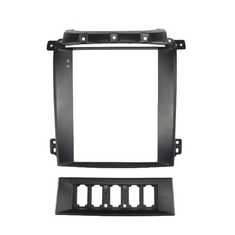HJLHUIDM Auto Ersatz 9,7 Zoll 2 Din Autoradio Blenden Kompatibel mit KIA SORENTO 2004-2008 Multimedia Rahmen Video Player Navigation DVD Panel Trim Auto Innenraum von HJLHUIDM
