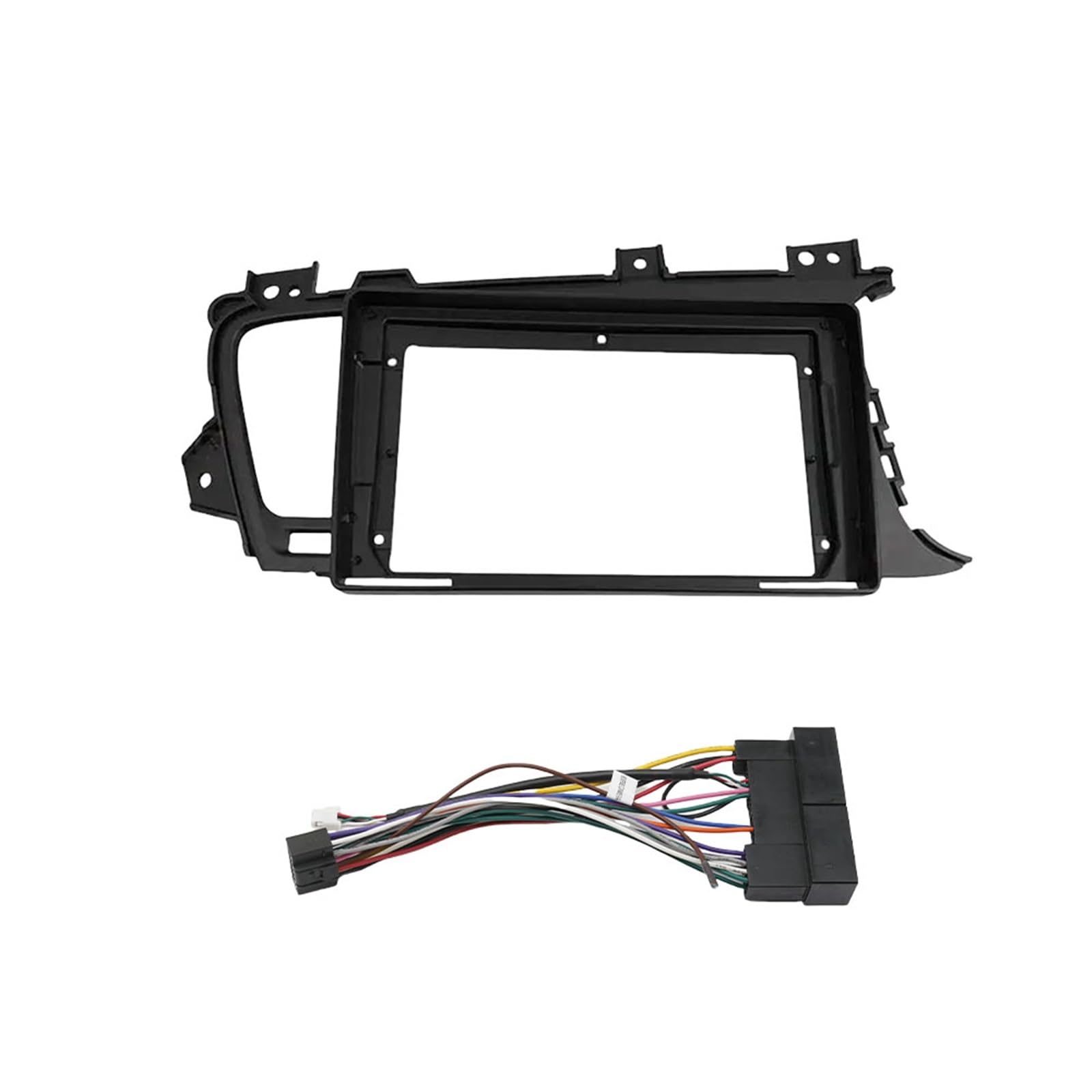 HJLHUIDM Auto Ersatz 9 Zoll Auto Rahmen Radioblende Adapter Kompatibel mit Kia K5 Optima 2011-2015 Android Radio Audio Dash Fitting Panel Kit Auto Interieur (RHD Rahmenkabel) von HJLHUIDM