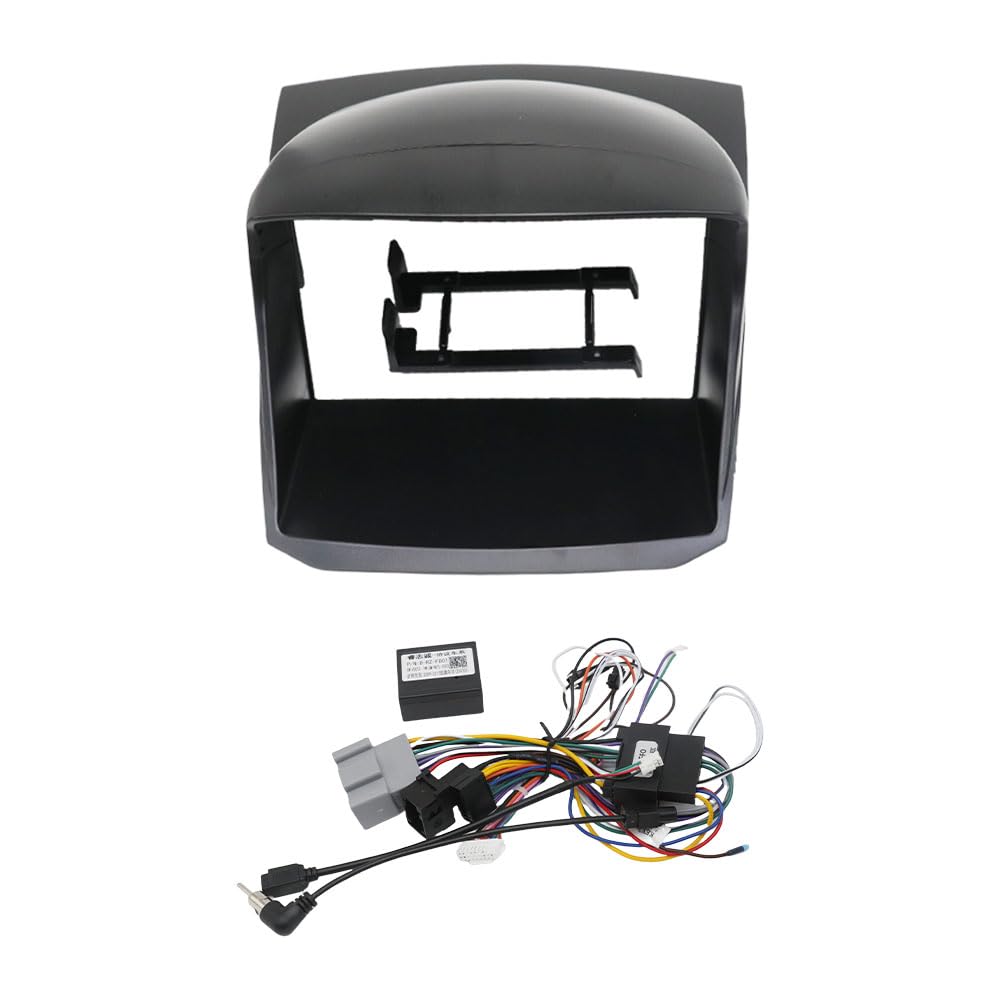 HJLHUIDM Auto-Ersatzteil, 22,9 cm (9 Zoll), Canbus-Box-Decoder, Android-Radio, Armaturenbrett-Set, kompatibel mit Fiesta-Auto-Innenraum (Rahmenkabel, Canbus) von HJLHUIDM