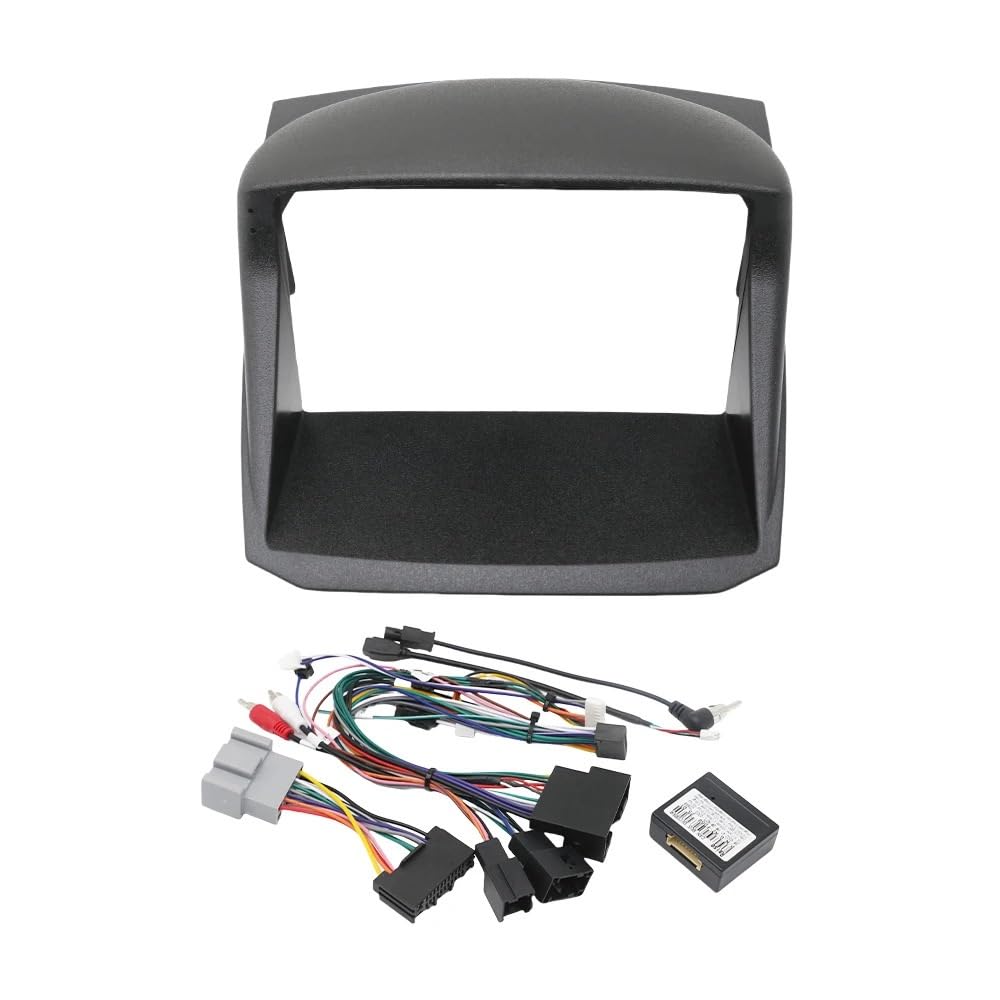 HJLHUIDM Auto-Ersatzteil, 22,9 cm (9 Zoll), Canbus-Box-Decoder, Android-Radio, Armaturenbrett-Set, kompatibel mit Fiesta-Auto-Innenraum (Rahmenkabel, Canbus-A) von HJLHUIDM