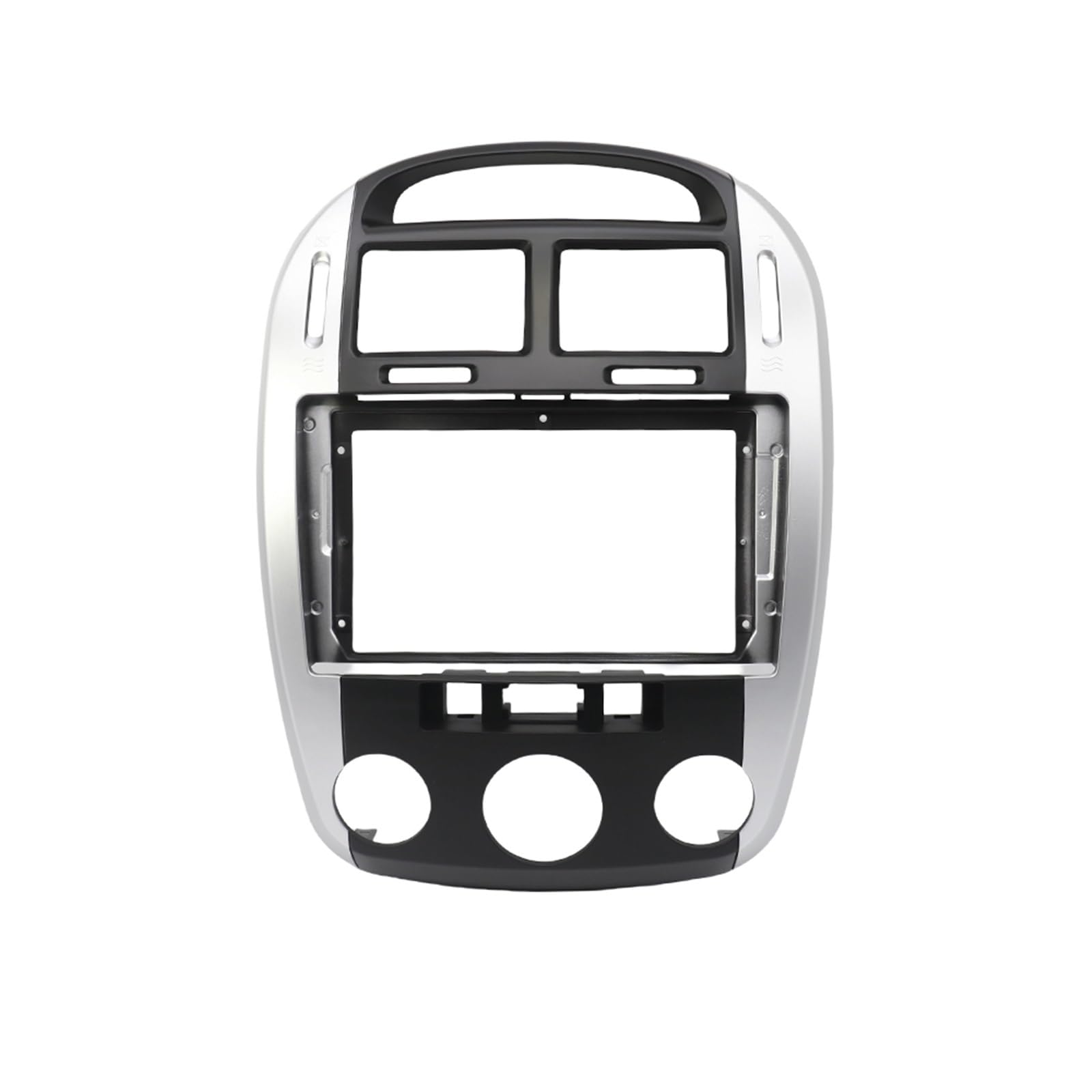 HJLHUIDM Autoradio-Ersatzteil, 22,9 cm, kompatibel mit Kia Cerato Foret 2005–2012, Android Radio, Armaturenbrett-Armaturenbrett-Set, Auto-Innenraum (nur Rahmen) von HJLHUIDM