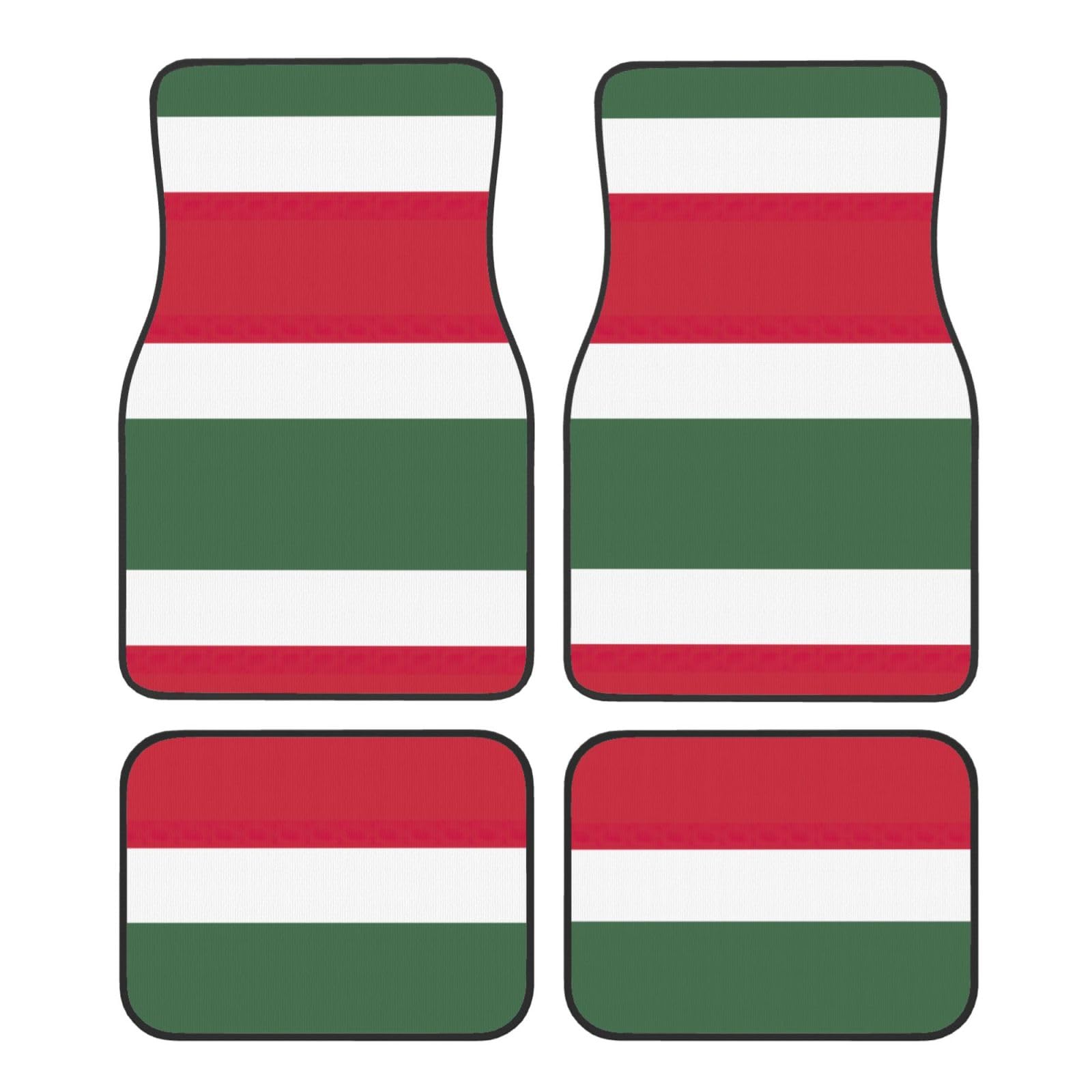 Auto-Teppich Flagge Ungarns Auto Zubehör Premium wasserdichte Automatten Komplettset - Universal Fit für Vans, SUVs usw Auto-Teppich Flagge Ungarns Auto Zubehör Premium wasserdichte Automatten Komplettset - Universal Fit für Vans, SUVs usw von HJLUUFT