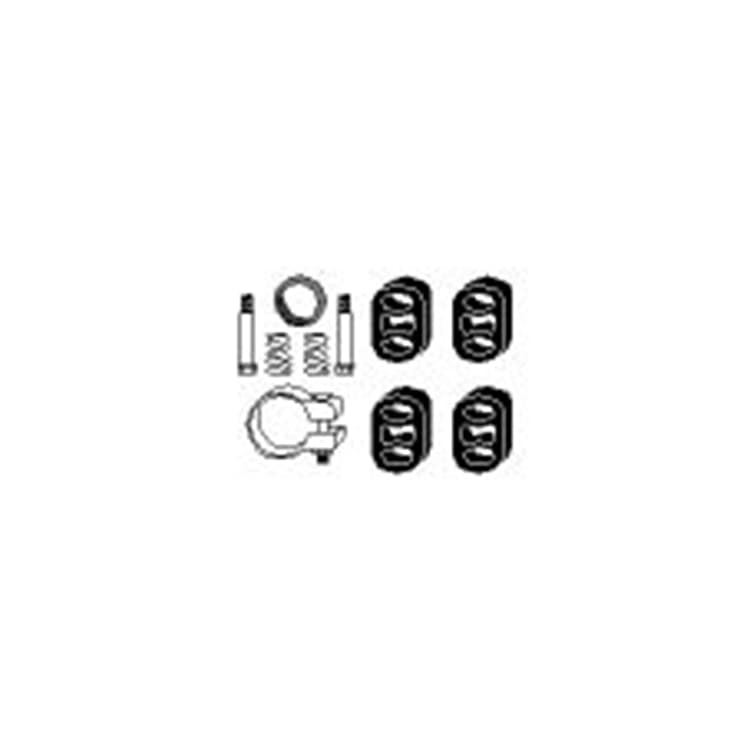 HJS Anbausatz f?r Abgasanlage Opel Astra G Zafira HJS Anbausatz f?r Abgasanlage Opel Astra G Zafira von HJS