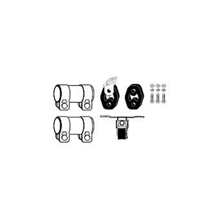 HJS Montagesatz f?r Auspuffanlage Seat Arosa VW Lupo HJS Montagesatz f?r Auspuffanlage Seat Arosa VW Lupo von HJS