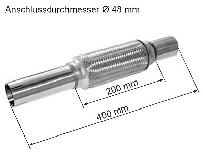 Hjs Flexrohr, Abgasanlage [Hersteller-Nr. 83008541] für Citroën von HJS