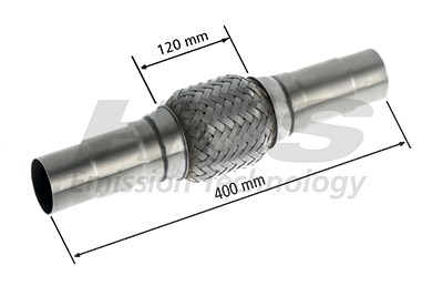 Hjs Flexrohr, Abgasanlage [Hersteller-Nr. 83008567] von HJS