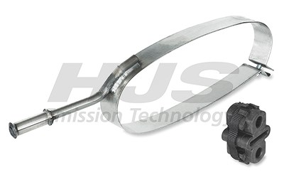 Hjs Halter, Schalldämpfer [Hersteller-Nr. 82224316] für Citroën, Peugeot von HJS