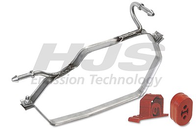 Hjs Halter, Schalldämpfer [Hersteller-Nr. 82122052] für Mini von HJS