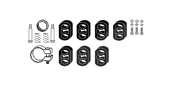 Hjs Montagesatz, Abgasanlage [Hersteller-Nr. 82141771] für Opel von HJS