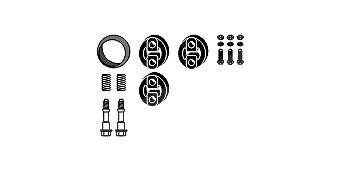 Hjs Montagesatz, Abgasanlage [Hersteller-Nr. 82488021] für Toyota von HJS