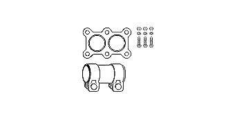 Hjs Montagesatz, Katalysator [Hersteller-Nr. 82113206] für Audi, Seat, Skoda, VW von HJS
