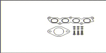 Hjs Montagesatz, Katalysator [Hersteller-Nr. 82156675] für Ford, Mazda von HJS