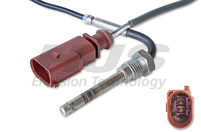 Hjs Sensor, Abgastemperatur [Hersteller-Nr. 92094030] für VW von HJS