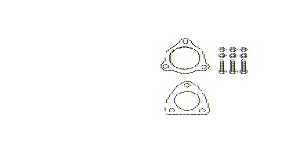 Hjs Montagesatz, Katalysator [Hersteller-Nr. 82114577] für Audi, VW von HJS