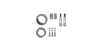 Hjs Montagesatz, Katalysator [Hersteller-Nr. 82224476] für Citroën, Fiat, Peugeot von HJS