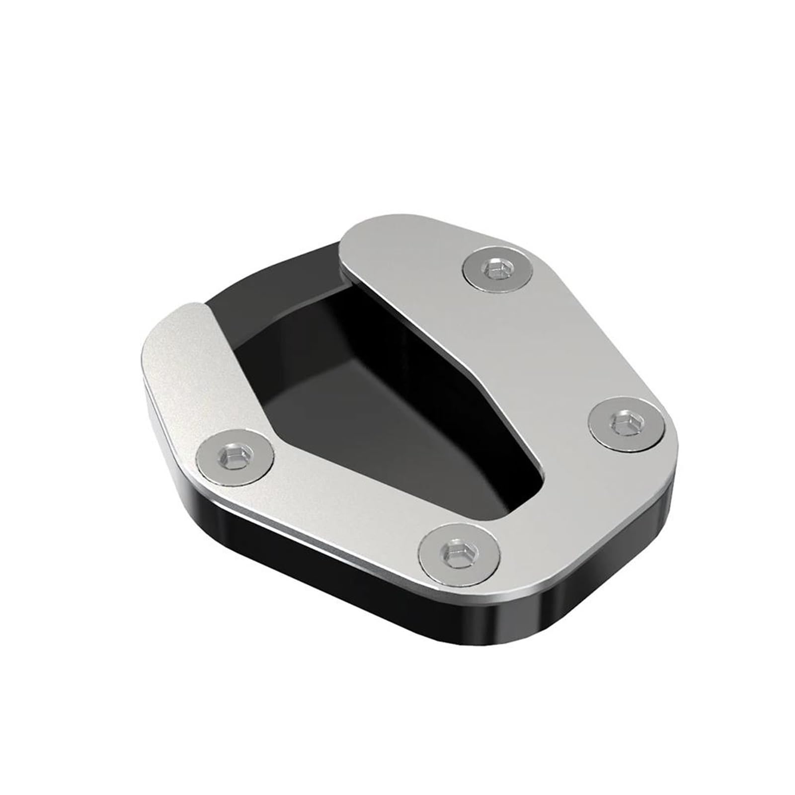 Alloy Stützfuß Fußseitenständer Verlängerung Pad FÜR Moto Guzzi FÜR V100 Mandello S 2023 2024 Motorrad Zubehör Ständer Seite Stehen Verlängerung Enlarger Pad Hilfs Halterung Alloy Stützfuß Fußseiten von HJTEDHE