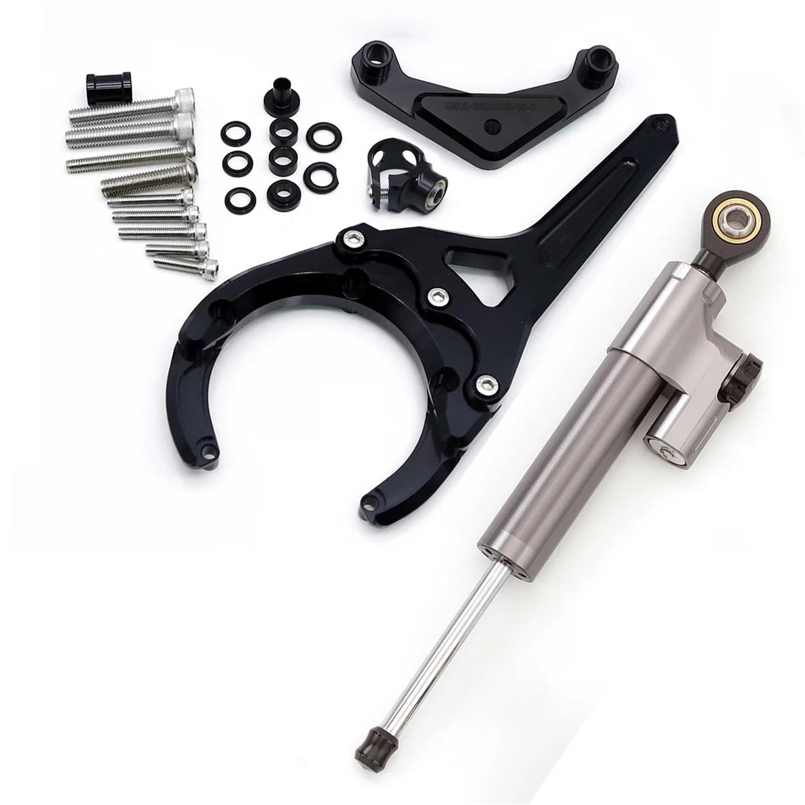HJTEDHE Motorrad Lenkungsdämpfer Für Suzuki Für GSXS1000/F 2016-2023 Lenkungsdämpfer Motorrad Stabilisieren Dämpfer Halterung Montage Kit Motorrad Lenkung Stabilisator Lenkungsdämpfer Motorrad(Gray) HJTEDHE Motorrad Lenkungsdämpfer Für Suzuki Für GSXS1000/F 2016-2023 Lenkungsdämpfer Motorrad Stabilisieren Dämpfer Halterung Montage Kit Motorrad Lenkung Stabilisator Lenkungsdämpfer Motorrad(Gray) von HJTEDHE