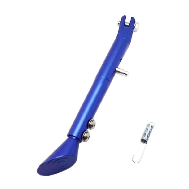 HJTEDHE Motorrad-Sider-Ständer Motorrad-Ständer, Motorrad-Seitenständer, rutschfeste Parkunterstützung Kickstand Ständer(Blue) von HJTEDHE