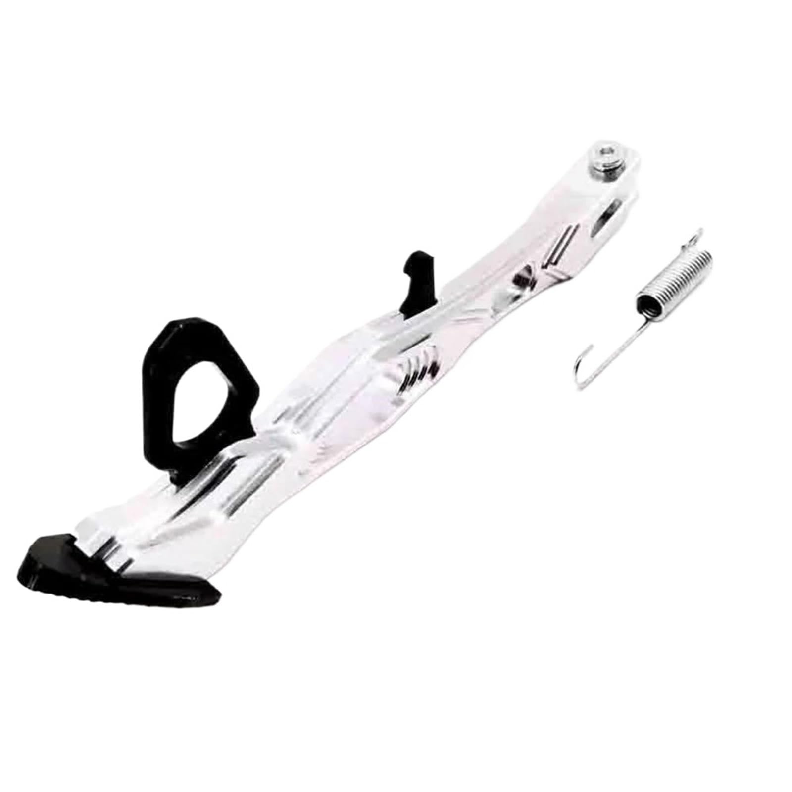 HJTEDHE Motorrad-Sider-Ständer Motorradzubehör Universal-Seitenständer Ständer Verstellbarer Stativfuß Seitenstützständer Parken Kickstand Ständer(Black) von HJTEDHE