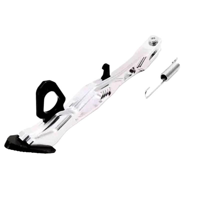 HJTEDHE Motorrad-Sider-Ständer Motorradzubehör Universal-Seitenständer Ständer Verstellbarer Stativfuß Seitenstützständer Parken Kickstand Ständer(Black) von HJTEDHE