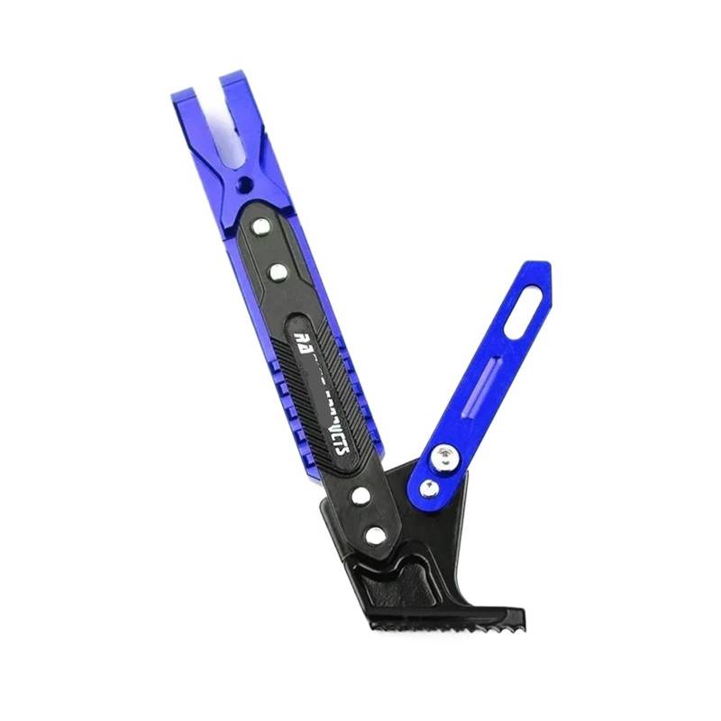 HJTEDHE Motorrad-Ständer Motorrad Ständer Seite Unterstützung Kick Halterung Fuß Stehen Für MT07 MT 09 MT09 SP MT 10 MT10 SP Standfuß Motorrad(Blue) von HJTEDHE