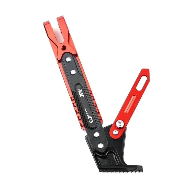 HJTEDHE Motorrad-Ständer Motorrad Ständer Seite Unterstützung Kick Halterung Fuß Stehen Für MT07 MT 09 MT09 SP MT 10 MT10 SP Standfuß Motorrad(Red) von HJTEDHE