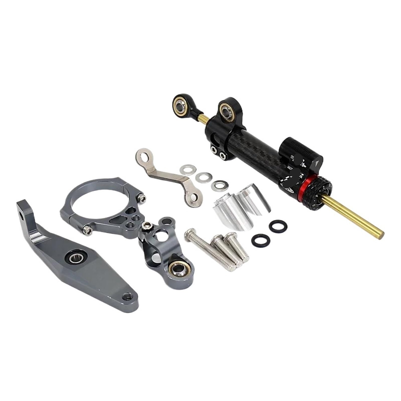 HJTEDHE Stabilisator Lenkungs DäMpfer Motorrad-Stabilisatorpuffer CNC-Lenkungsdämpfer-Stabilisator-Sicherheitsmontagesatzhalterung Für MT09 MT-09 SP 2021 2022 2023 Lenkungs DäMpfer Motorrad(Black-B) HJTEDHE Stabilisator Lenkungs DäMpfer Motorrad-Stabilisatorpuffer CNC-Lenkungsdämpfer-Stabilisator-Sicherheitsmontagesatzhalterung Für MT09 MT-09 SP 2021 2022 2023 Lenkungs DäMpfer Motorrad(Black-B) von HJTEDHE