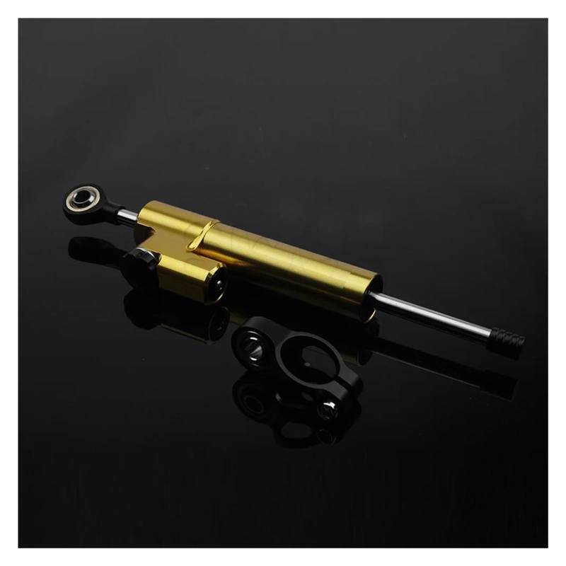 HJTEDHE Stabilisator Motorrad Motorrad Lenkung Stabilisator Motorrad Zubehör 256mm Universal Einstellbare Dämpfer Lenkung Stabiliz Für Kawasaki Lenkungs DäMpfer Motorrad(Red) von HJTEDHE