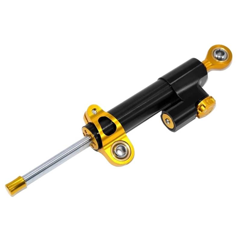 HJTEDHE Steering Damper Motorrad Für CBR954RR 2002 2003 CNC Lenkungsdämpfer Stabilisator Stoßdämpfer Richtung Halterung Zubehör Motorrad Lenkungsstabilisator Motorrad Lenkungsdämpfer(Black-A) von HJTEDHE