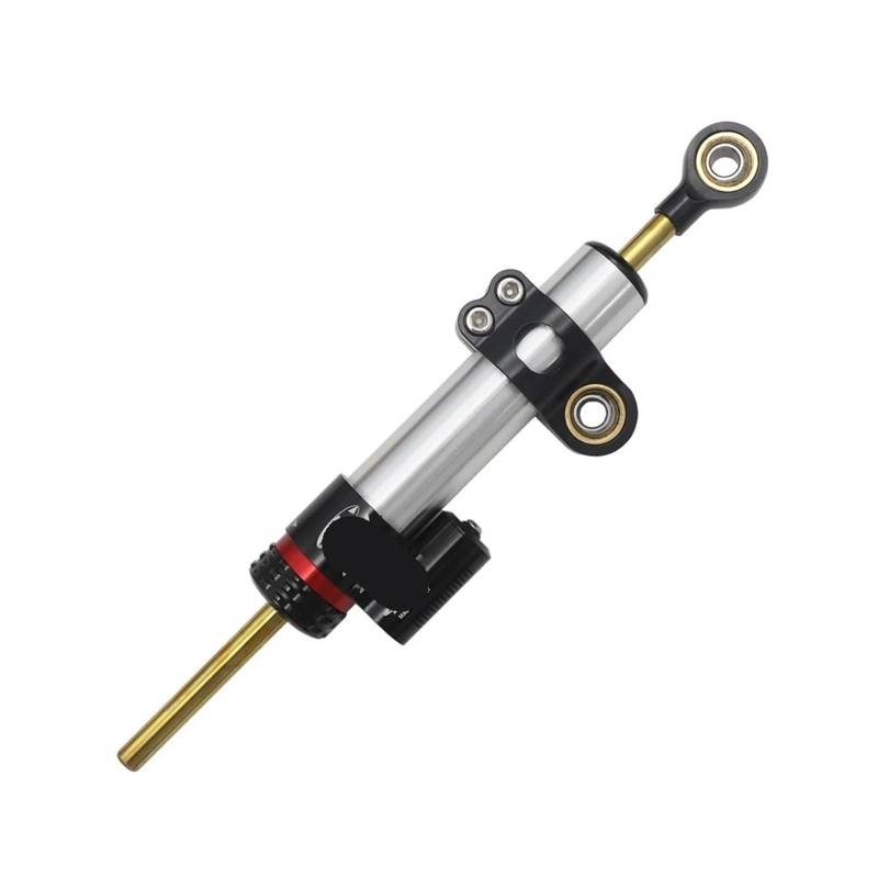 HJTEDHE Steering Damper Motorrad Motorrad-Lenkungsstabilisator Motorräder Lenkung Stabilisieren Dämpfer Halterung Mount Kit Für 600 R6 2003 2004 2005 Motorrad Lenkungsdämpfer(Silver-C) von HJTEDHE