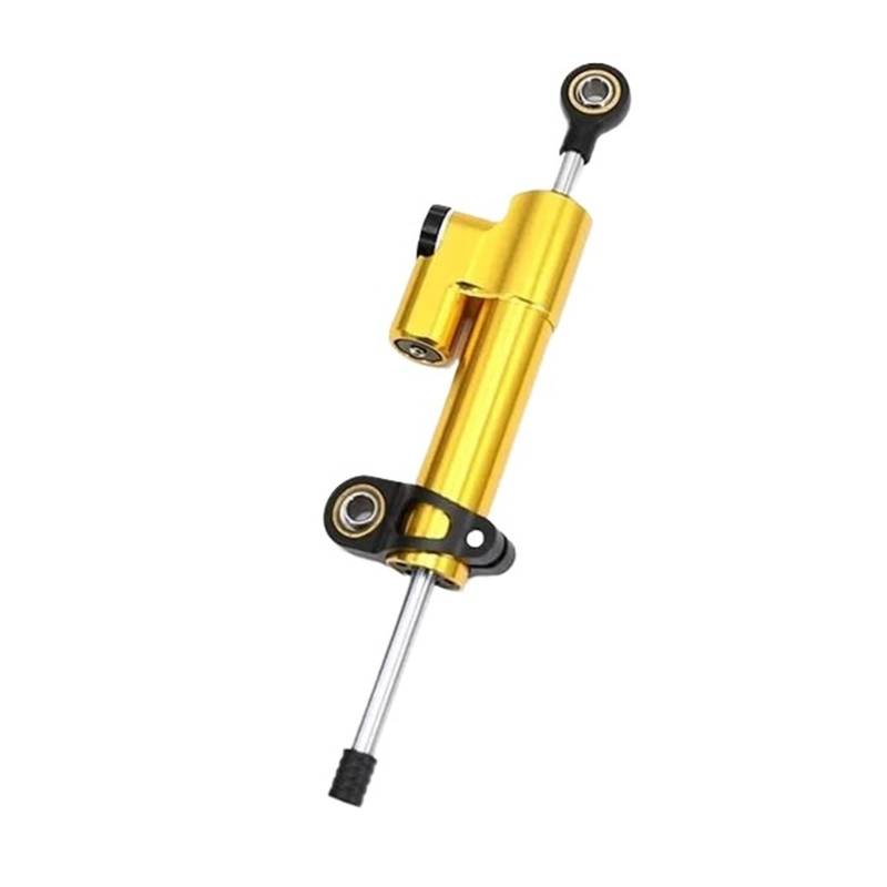 Stabilisator Lenkungs DäMpfer Für MT09 MT07 R1 R6 FZ1 XJR1300 Universal Motorrad Dämpfer Lenkung Stabilisieren Sicherheit Control Motorräder Directional Schock Lenkungsdämpfer Motorrad(Yellow) von HJTEDHE
