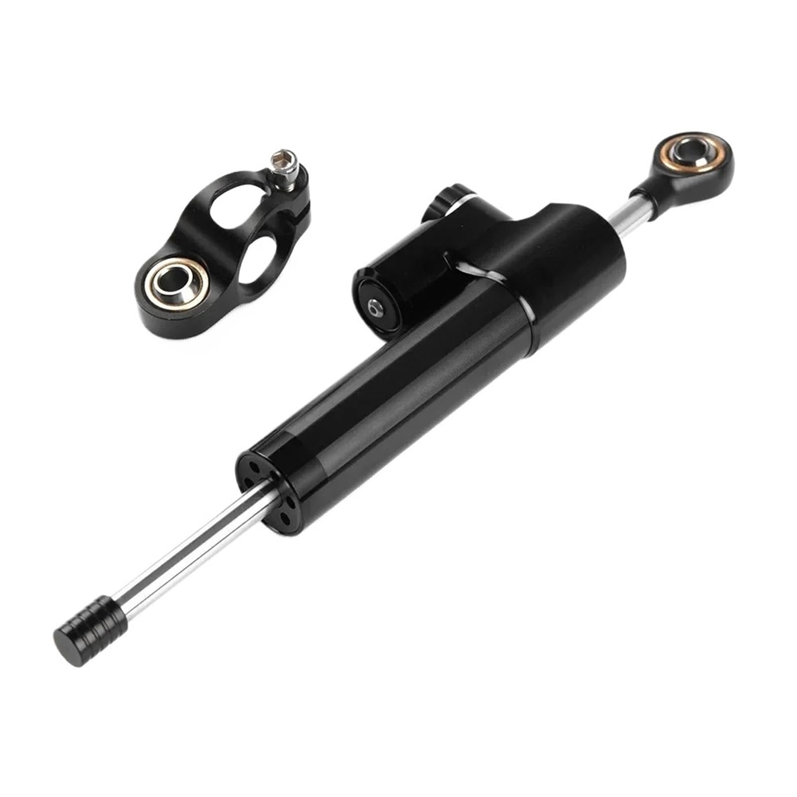 Stabilisator Lenkungs DäMpfer Motorrad-Absorber-Stabilisator Universal-Motorrad-Lenkungsdämpfungsstabilisator Titanlegierung Richtungsdämpfer Stoßdämpfer Motorradstabilität Lenkungs DäMpfer Motorrad(B von HJTEDHE