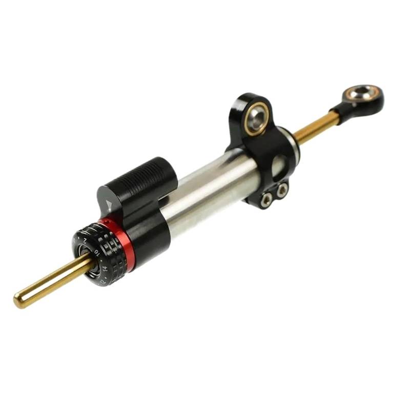 Stabilisator Lenkungs DäMpfer Motorräder Richtungsdämpfer Motorradzubehör Aluminium Einstellbarer Lenkungsstabilisatordämpfer Für R1150RT ABS R1100S ABS Boxer Cup Rep Lenkungs DäMpfer Motorrad(250mm) von HJTEDHE