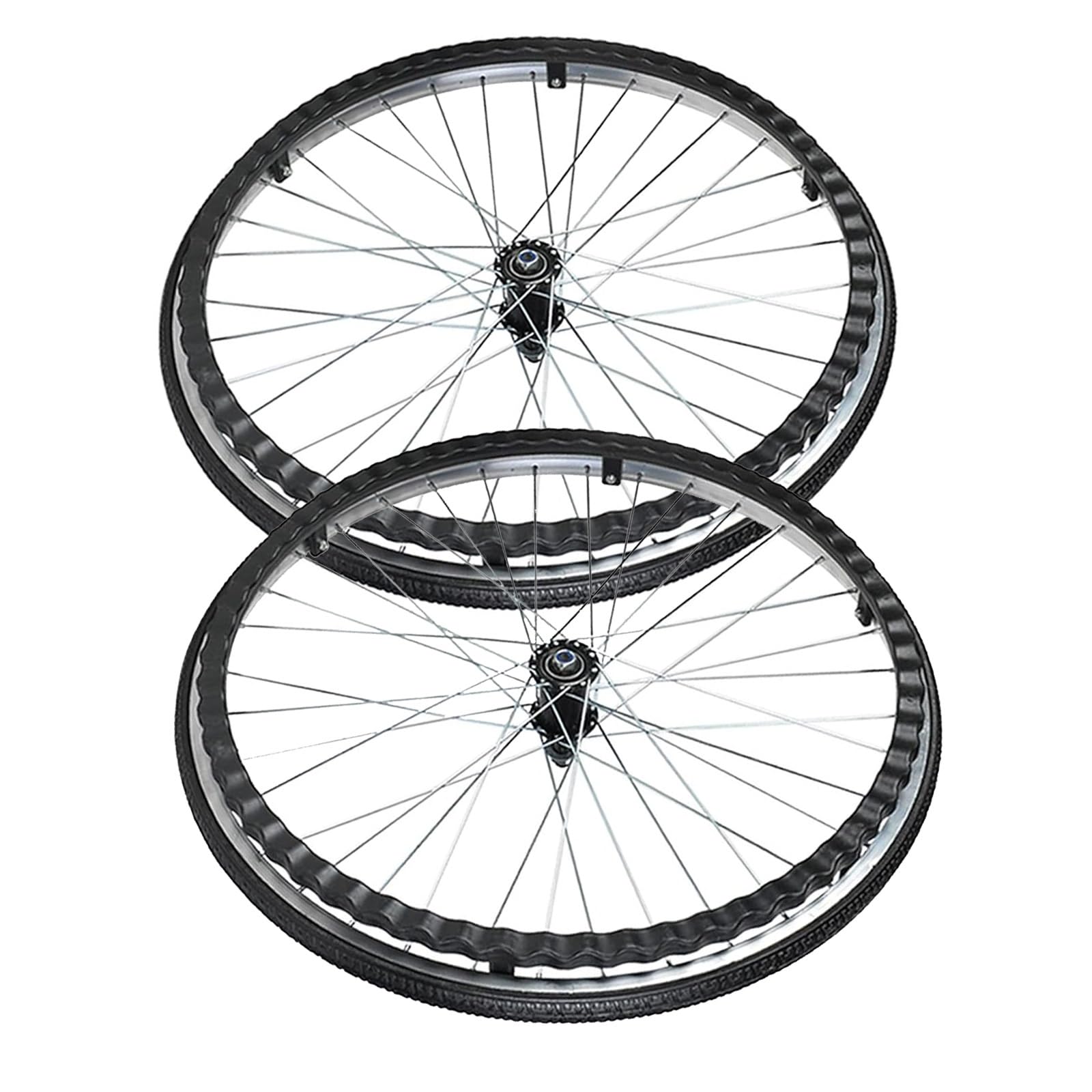 RollstuhlräDer Ersatz Hinten 24 Zoll 2er-Set, Pannensicher Solider Rollstuhl Hinterrad, Aluminiumlegierung Speichennabe ErsatzräDer für RollstüHle, für NabeZubehör (Color : Noir, Size : 24Inch/60cm( RollstuhlräDer Ersatz Hinten 24 Zoll 2er-Set, Pannensicher Solider Rollstuhl Hinterrad, Aluminiumlegierung Speichennabe ErsatzräDer für RollstüHle, für NabeZubehör (Color : Noir, Size : 24Inch/60cm( von HJXGQJM