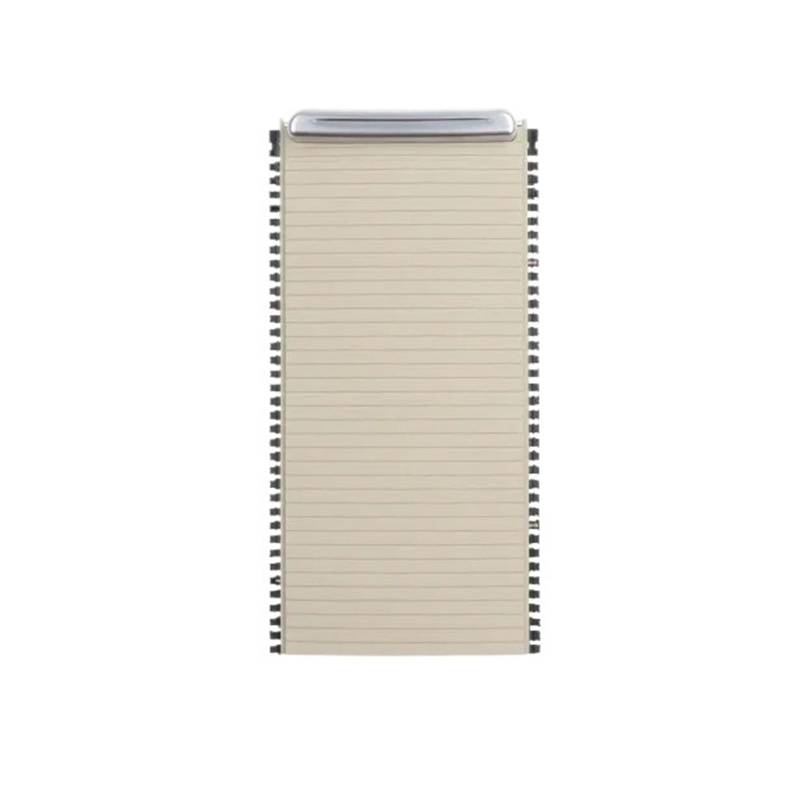 Lanliuhui Store 39868873 Auto-Mittelarmlehnenbox, Wasserbecherhalter, Vorhang, Rollladenabdeckung, kompatibel mit Volvo XC60 2009–2017, S60, S60L 11–19(Beige) von HKGZKVGK