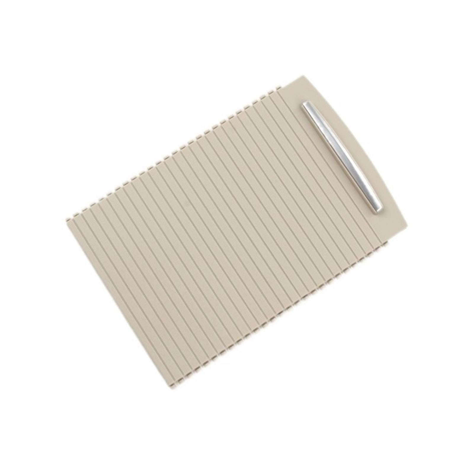 Lanliuhui Store Rolloabdeckung for die hintere Mittelkonsole des Autos, Getränkehalter-Aufbewahrungsbox, Vorhang, kompatibel mit B*W, kompatibel mit Serie 3 M3 E90 E92 E93(Beige) von HKGZKVGK