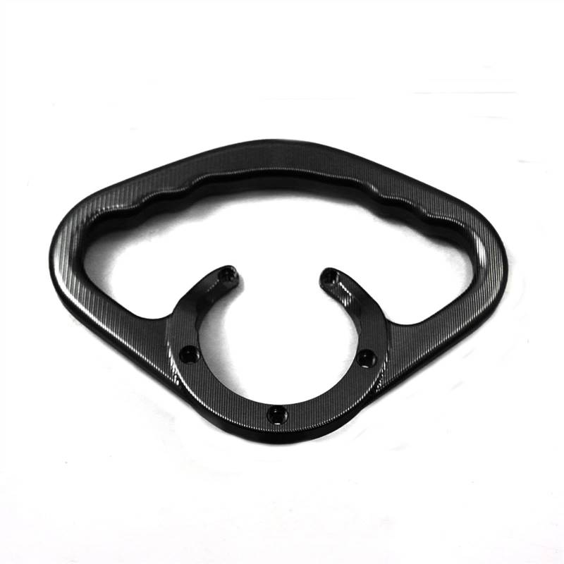 Motorrad Sozius Haltegriffe für Kawasaki Z800 Z1000 ER-6N ER-6F Ninja 300 Z1000SX ZX-6R 636 ZX-10R ZZR1400 Beifahrergriff Gas Kraftstofftank Armlehne Handgriffe (Farbe: Schwarz) von HKHBJK