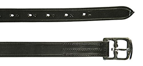 HKM 557912 Steigbügelriemen, 2 Stück, L, schwarz von HKM