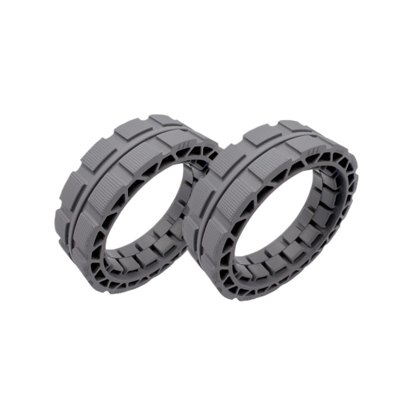 Original-Staubsauger-Rad-Reifen-Ersatzteilzubehör, kompatibel for DEEBOT, X1 Omni / T10 Turbo / T10 Plus / T20 (Color : X1 Tires 1Pair) von HLELU