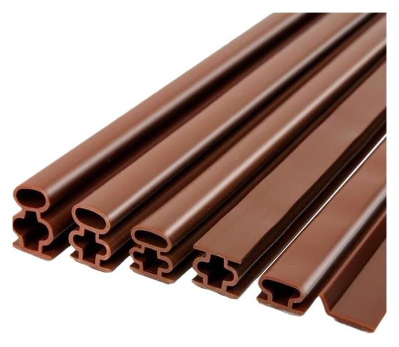 10 Fuß Gummi-Silikon-Türdichtungsstreifen for Türen, selbstklebender Türdämmstreifen, schalldichte Türdichtungen for Türrahmen-Spaltblocker(Thickness1mm) von HLHLH